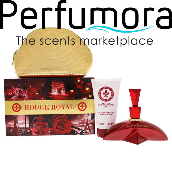 Rouge Royal by Princesse Marina De Bourbon for Women - 3 Pc Gift Set