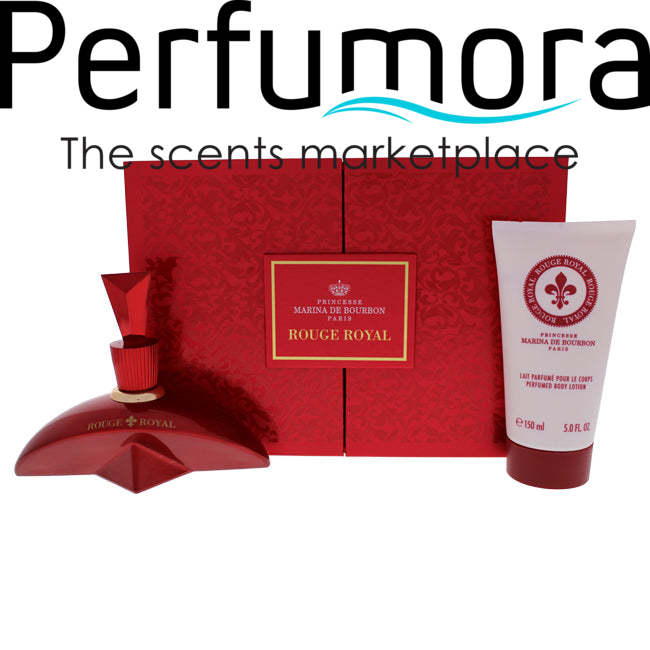 Rouge Royal by Princesse Marina De Bourbon for Women - 2 Pc Gift Set