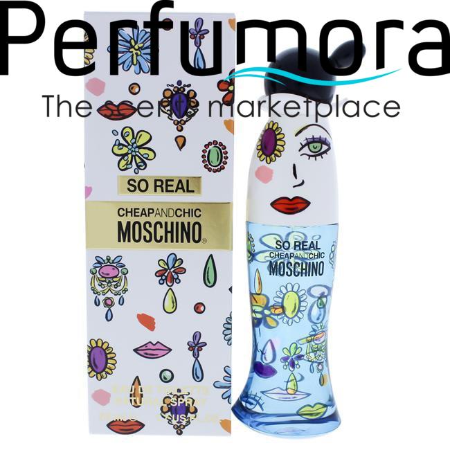 CHEAP AND CHIC SO REAL BY MOSCHINO FOR WOMEN -  Eau De Toilette SPRAY