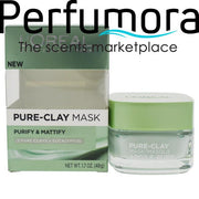Purify and Mattify Pure-Clay Mask by Loreal Paris for Women - 1.7 oz Mask