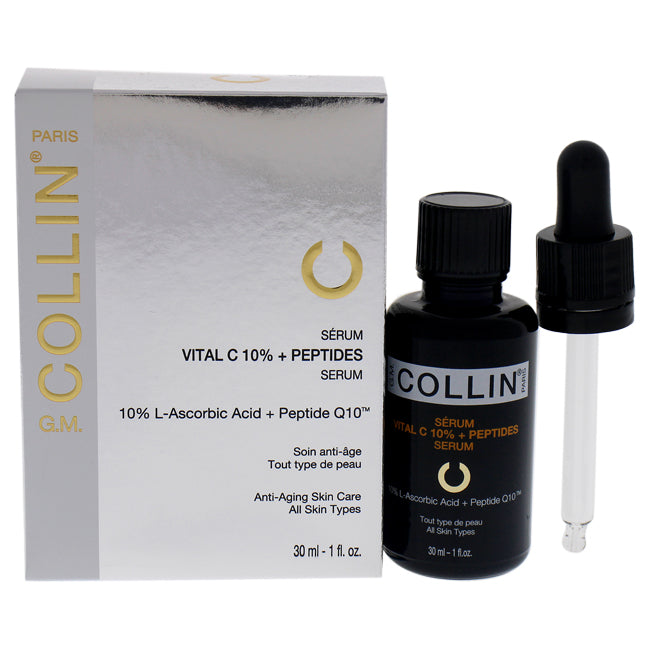 Vital-C 10 Percent Plus Peptides Serum by G.M. Collin for Unisex - 1 oz Serum