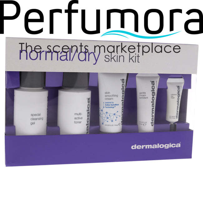 Normal Dry Skin Kit by Dermalogica for Unisex - 5 Pc 
