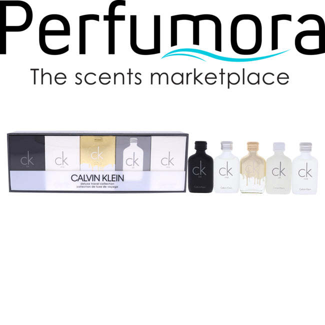 Calvin Klein Deluxe Travel Collection by Calvin Klein for Unisex - 5 Pc Gift Set 