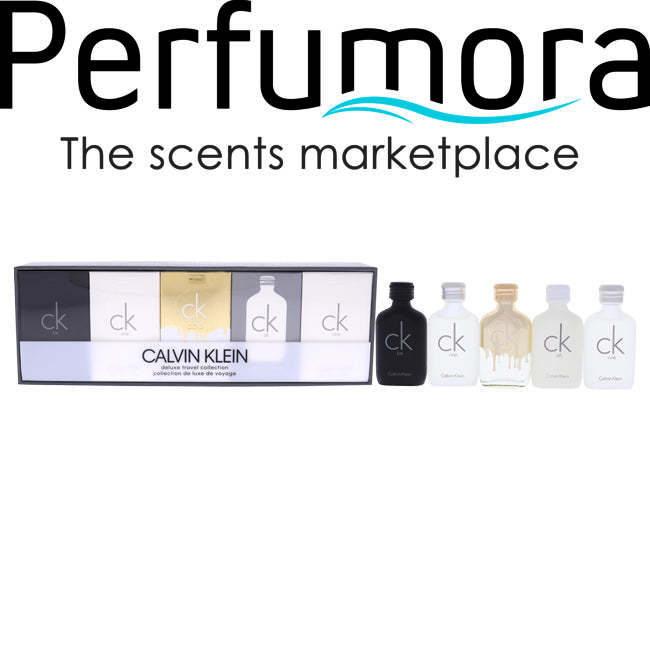 Calvin Klein Deluxe Travel Collection by Calvin Klein for Unisex - 5 Pc Gift Set 