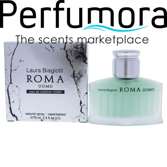 Roma Uomo Cedro by Laura Biagiotti for Men - EDT Spray