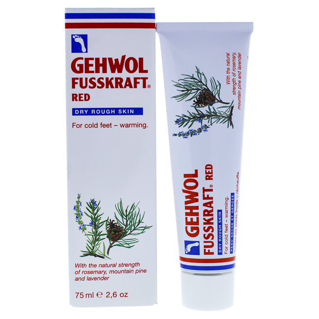 Fusskraft Red Rich Foot Cream by Gehwol for Unisex - 2.6 oz Cream