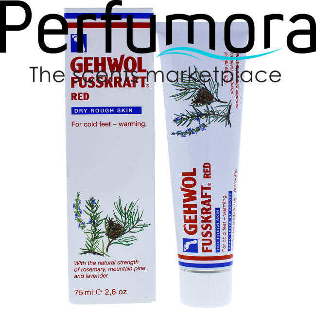 Fusskraft Red Rich Foot Cream by Gehwol for Unisex - 2.6 oz Cream