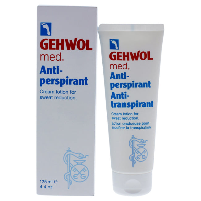 Med Anti-Perspirant Foot Cream Lotion by Gehwol for Unisex - 4.4 oz Cream