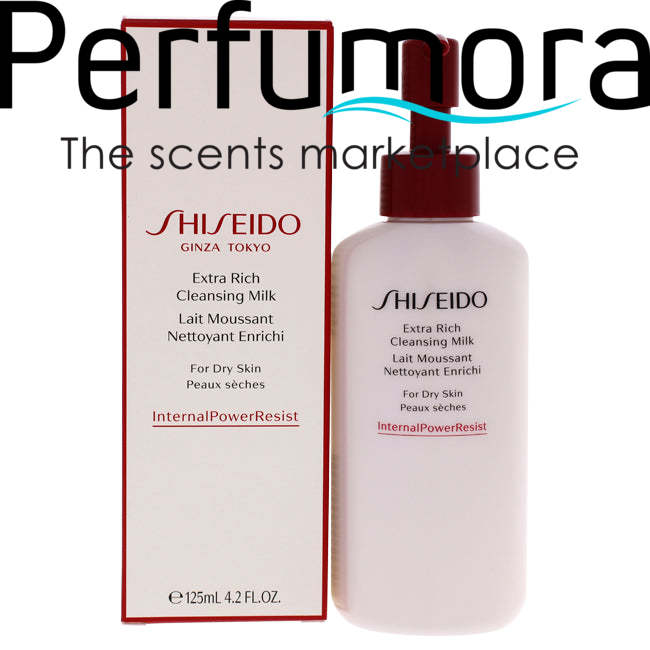 Extra Rich Cleansing Milk by Shiseido for Women - 4.2 oz Cleanser