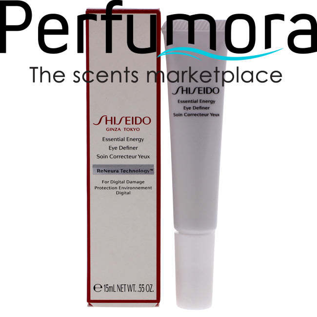 Essential Energy Eye Definer by Shiseido for Women - 0.55 oz Treatment