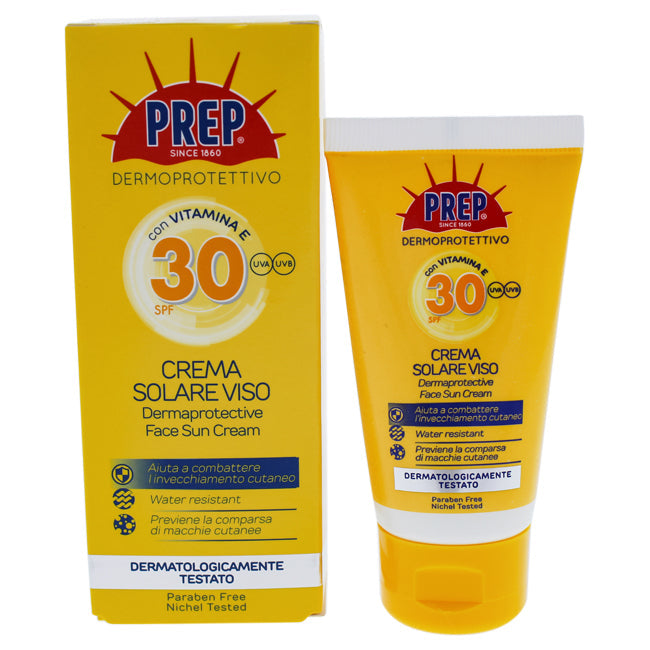 Derma-Protective Facial Sun Cream SPF 30 by Prep for Unisex - 1.7 oz Sunscreen
