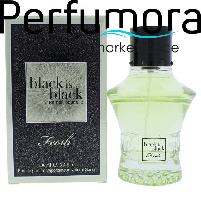 Black is Black Fresh by Nuparfums for Women - Eau de Parfum Spray