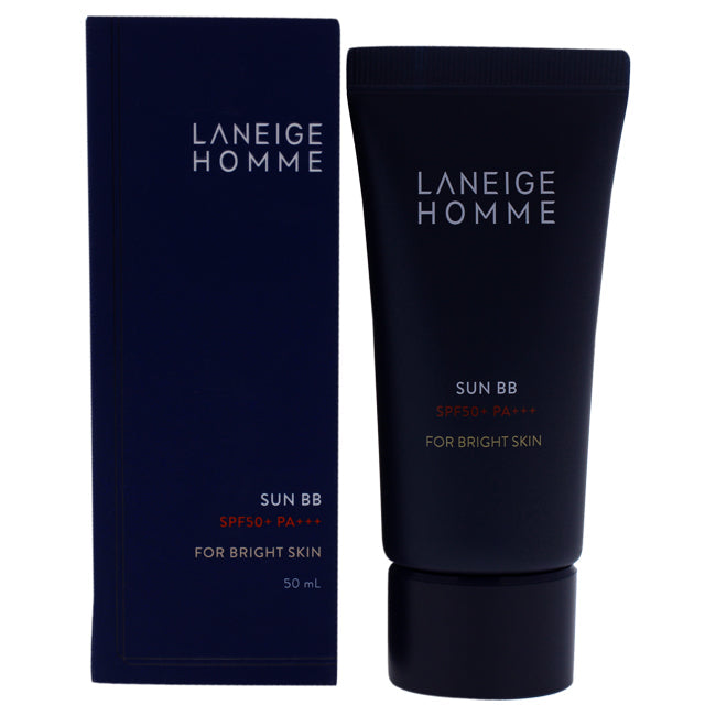 Homme Sun BB For Bright Skin SPF 50 by Laneige for Men - 1.7 oz Sunscreen