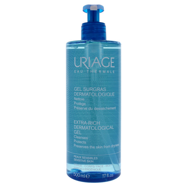 Extra-Rich Dermatological Gel by Uriage for Unisex - 17 oz Gel