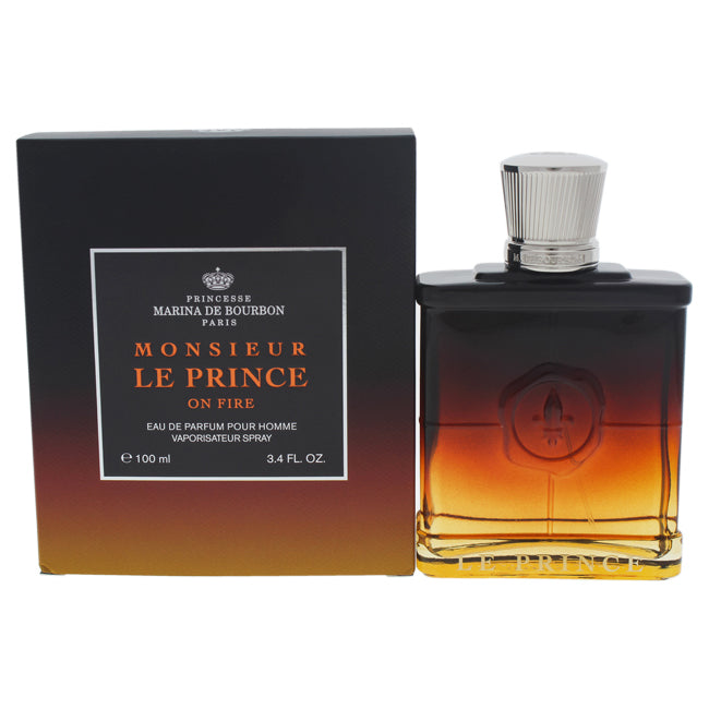 Monsieur Le Prince On Fire by Princesse Marina de Bourbon for Men -  Eau de Parfum Spray