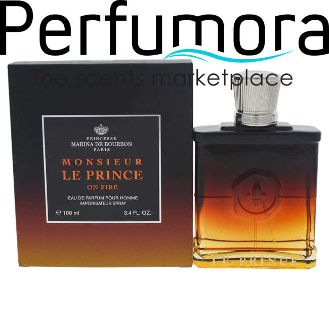 Monsieur Le Prince On Fire by Princesse Marina de Bourbon for Men -  Eau de Parfum Spray