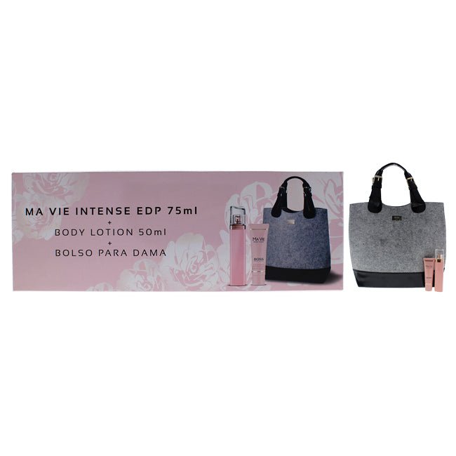 Boss Ma Vie Intense by Hugo Boss for Women - 3 Pc Gift Set