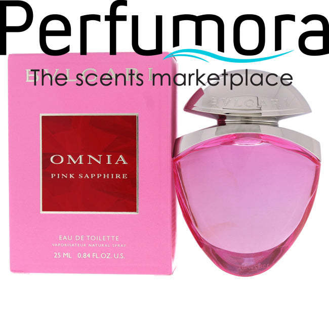 Omnia Pink Sapphire Jewel Charm by Bvlgari for Women -  Eau de Toilette Spray