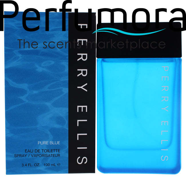 Perry Ellis Pure Blue by Perry Ellis for Men -  Eau de Toilette Spray