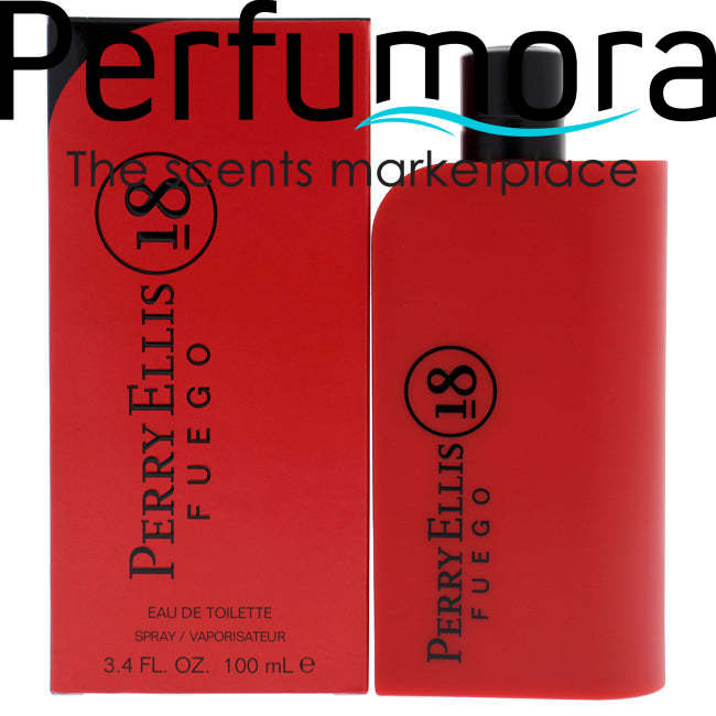 Perry Ellis 18 Fuego by Perry Ellis for Men -  Eau de Toilette Spray