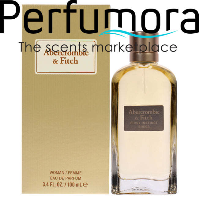 First Instinct Sheer by Abercrombie and Fitch for Women -  EDP Spray