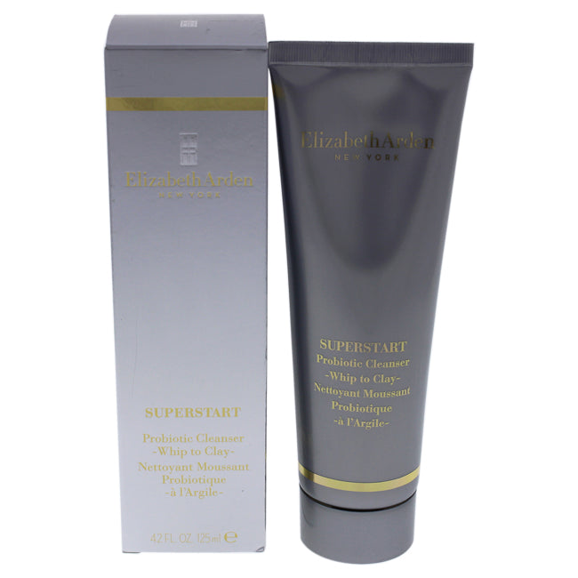 Superstart Probiotic Cleanser Whip to Clay by Elizabeth Arden for Women - 4.2 oz Cleanser