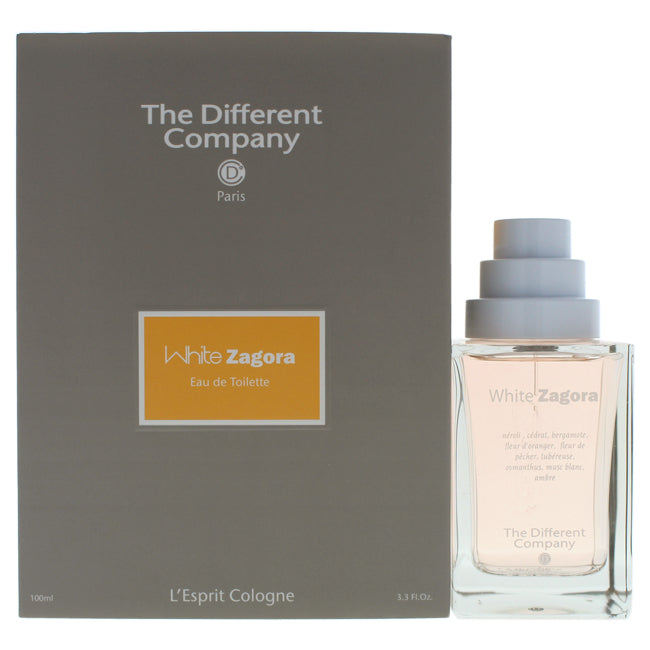 White Zagora by The Different Company for Unisex -  Eau de Toilette Spray