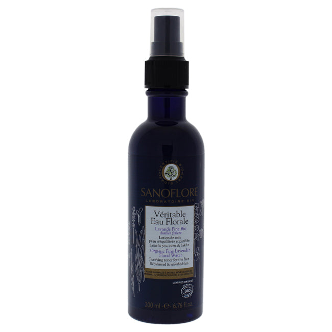 Lavender Floral Water Purying Toner by Sanoflore for Women - 6.76 oz Toner