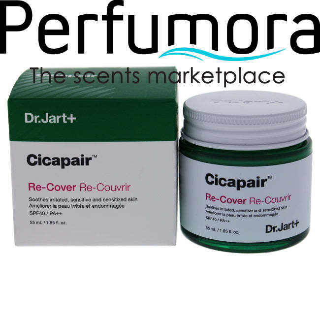 Cicapair Re-Cover Cream SPF 40 by Dr. Jart+ for Unisex - 1.85 oz Cream