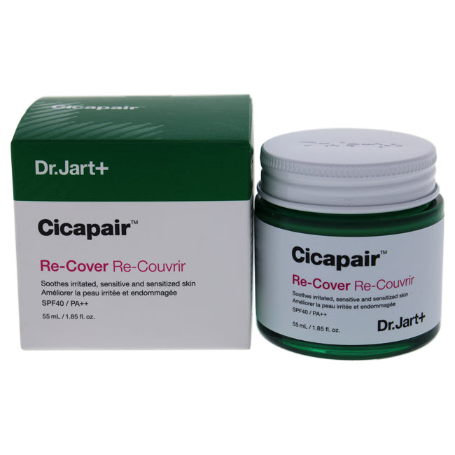 Cicapair Re-Cover Cream SPF 40 by Dr. Jart+ for Unisex - 1.85 oz Cream