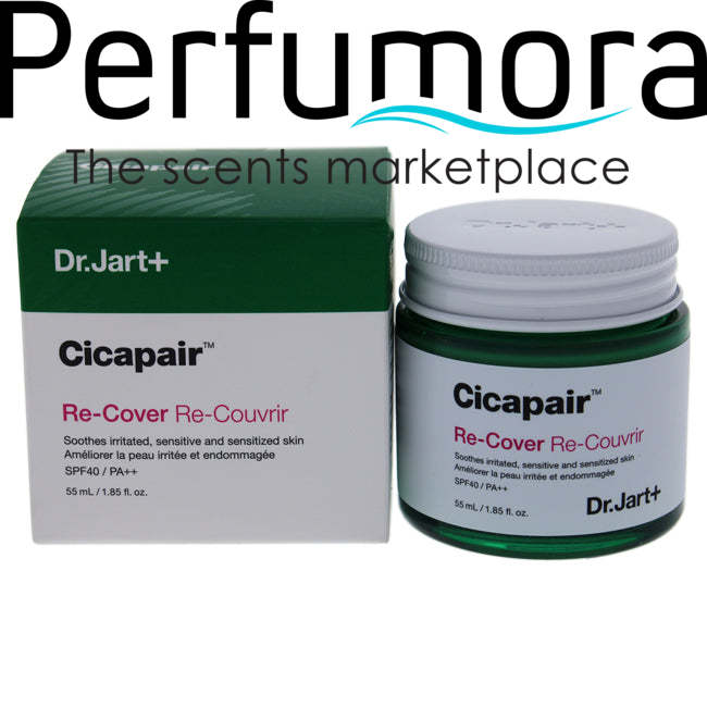 Cicapair Re-Cover Cream SPF 40 by Dr. Jart+ for Unisex - 1.85 oz Cream