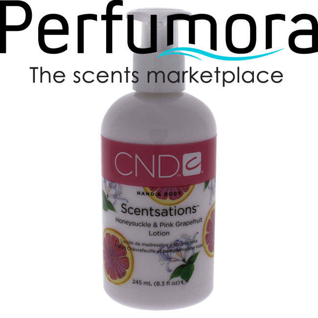 Scentsations Lotion - Honeysuckle and Pink Grapefruit by CND for Unisex - 8.3 oz Lotion