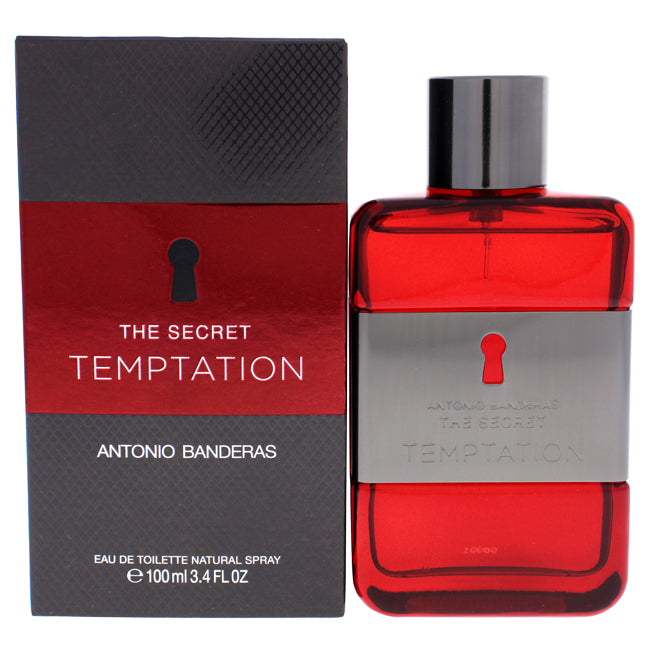 The Secret Temptation by Antonio Banderas for Men -  Eau de Toilette Spray