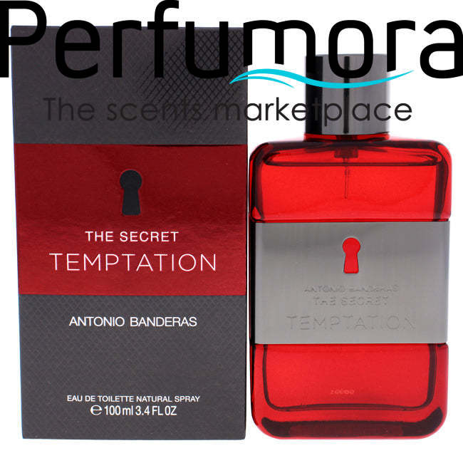 The Secret Temptation by Antonio Banderas for Men -  Eau de Toilette Spray