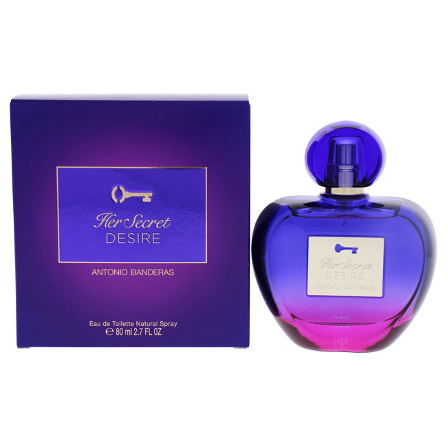 Her Secret Desire by Antonio Banderas for Women -  Eau de Toilette Spray