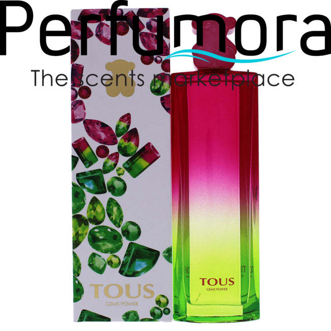 Tous Gems Power by Tous for Women -  Eau de Toilette Spray