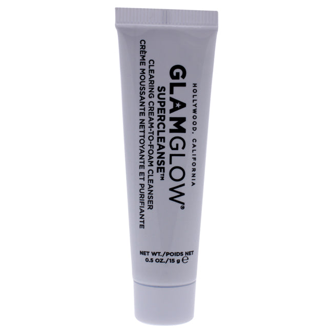 Supercleanse Clearing Cream-to-Foam Cleanser by Glamglow for Unisex - 0.5 oz Cleanser