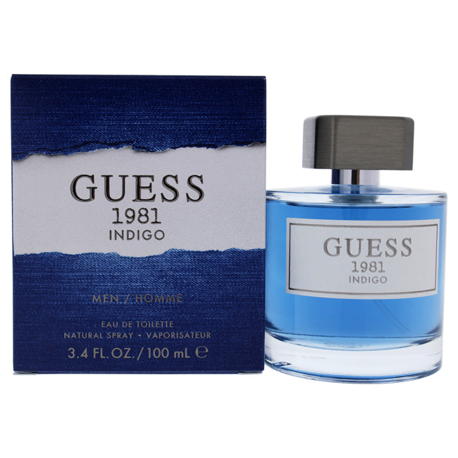 Guess 1981 Indigo by Guess for Men -  Eau de Toilette Spray