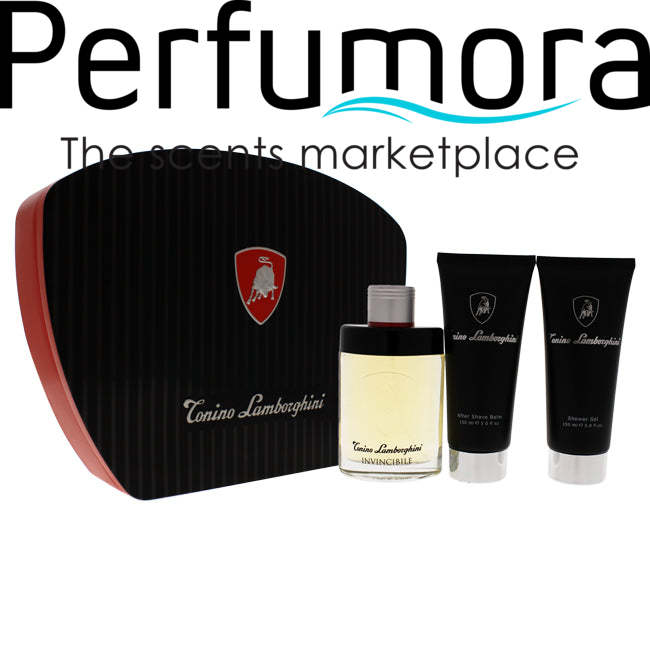 Invincibile by Tonino Lamborghini for Men - 3 Pc Gift Set