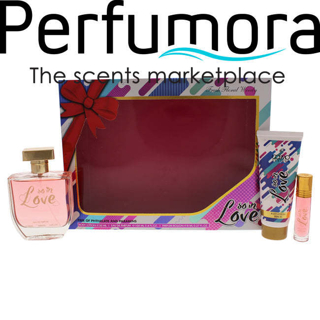 So In Love by Cosmo Designs for Women - 3 Pc Gift Set