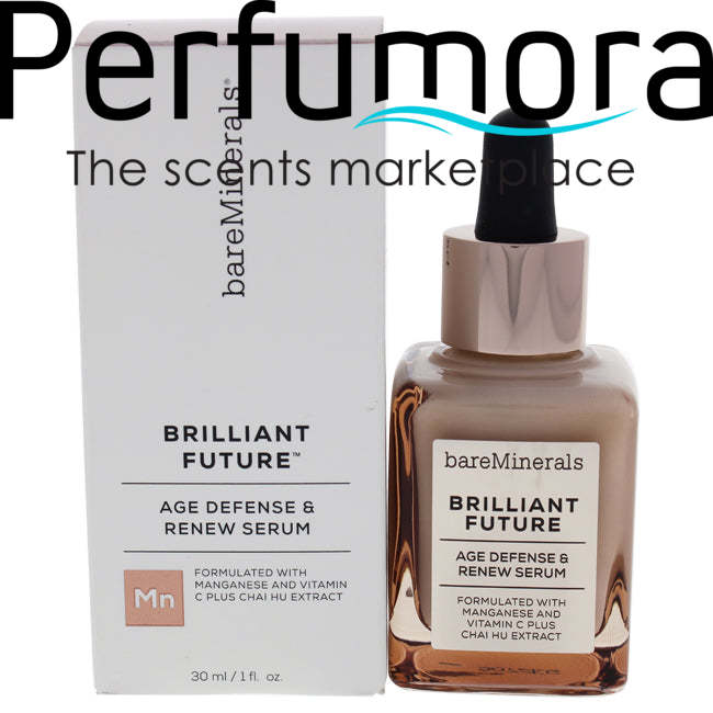 Brilliant Future Age Defense and Renew Serum by bareMinerals for Unisex - 1 oz Serum