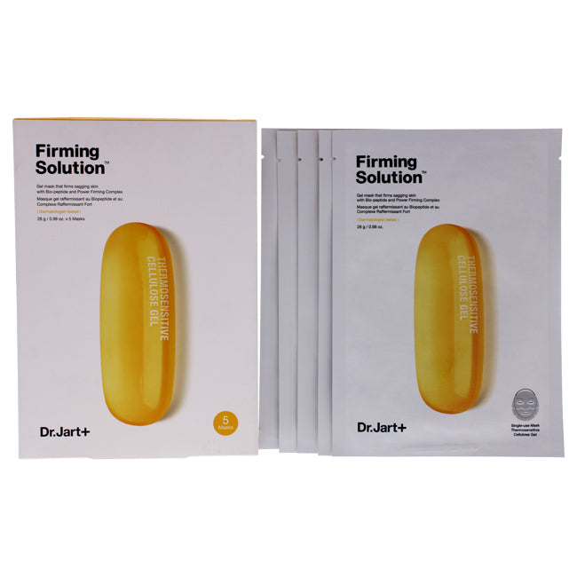 Firming Solution Gel Mask by Dr. Jart+ for Unisex - 5 Pc Mask