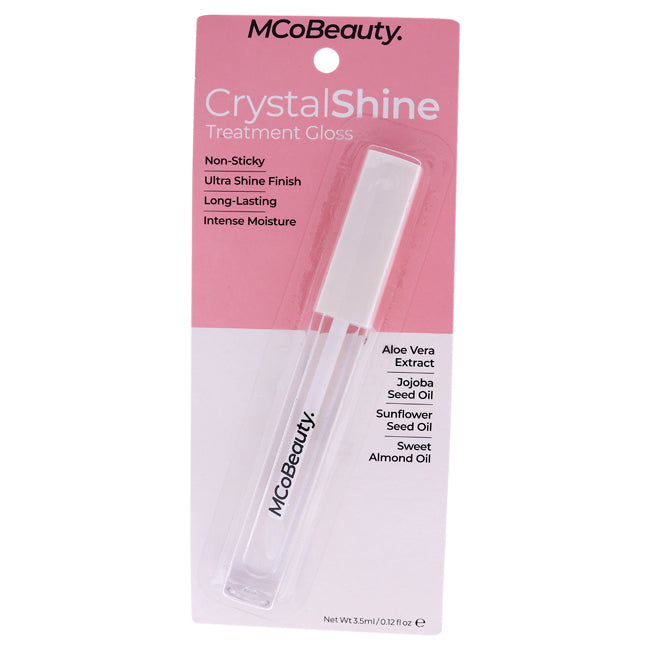 CrystalShine Treatment Gloss by MCoBeauty for Women - 0.12 oz Lip Treatment