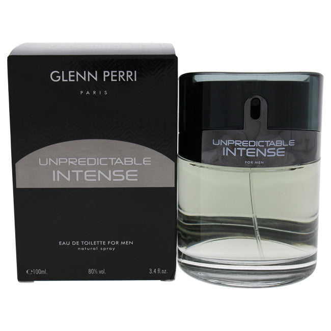 Unpredictable Intense by Glenn Perri for Men -  Eau de Toilette Spray