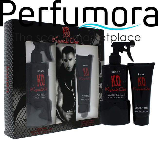 K.O. Knock Out by Kanon for Men - 2 Pc Gift Set