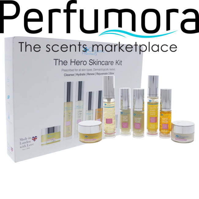 Hero Skin Care Kit by The Organic Pharmacy for Unisex - 7 Pc 