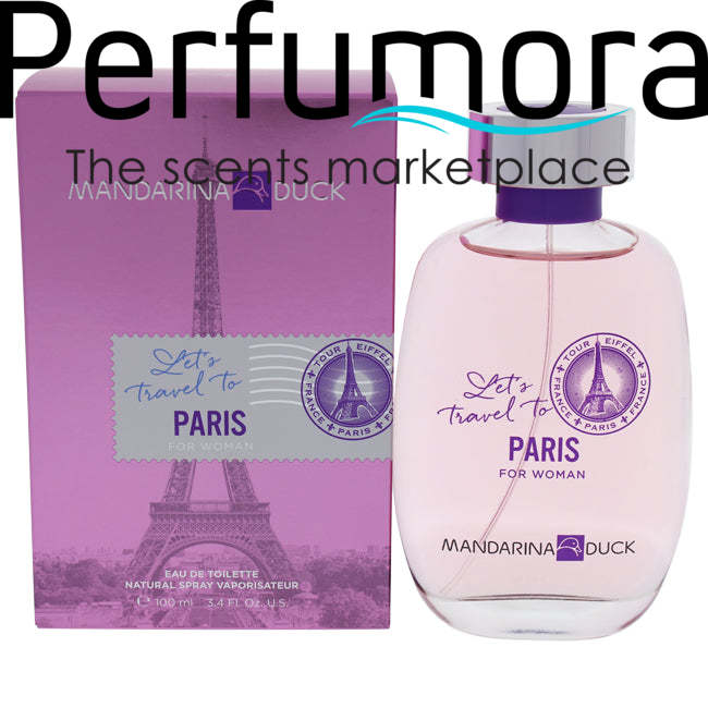 Lets Travel To Paris by Mandarina Duck for Women -  Eau de Toilette Spray