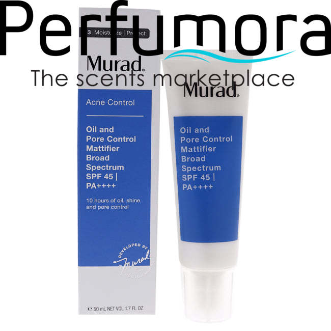 Oil and Pore Control Mattifier Broad Spectrum SPF 45Â by Murad for Unisex - 1.7 oz Treatment