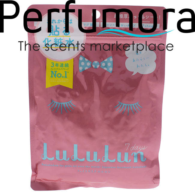 Face Mask - Pink by Lululun for Women - 7 Pc Mask