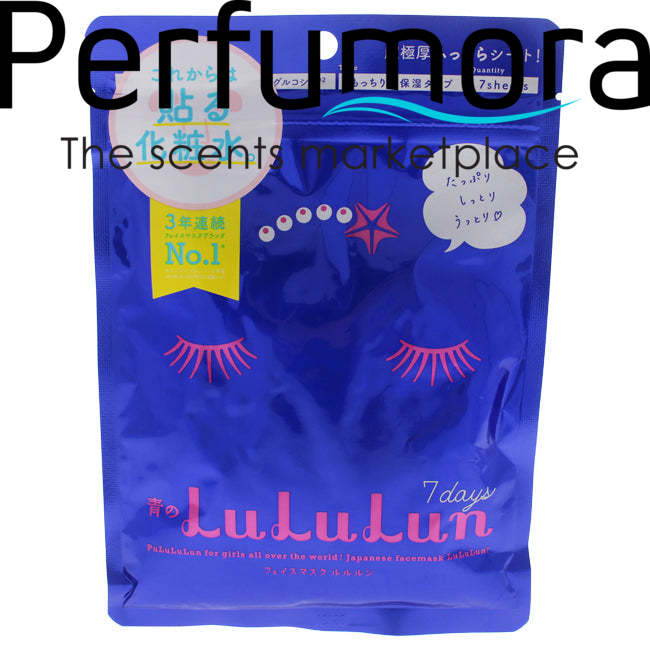 Face Mask - Blue by Lululun for Women - 7 Pc Mask